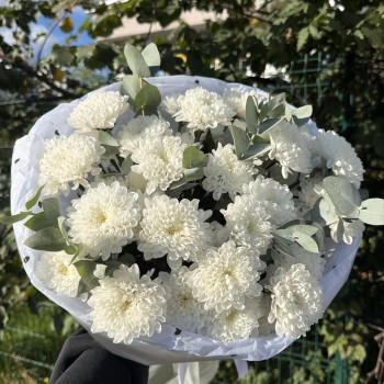 Нежный букет  bloom room хризантема