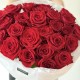 Монобукет "Пылкая любовь" Bloom Room: 25 красных роз